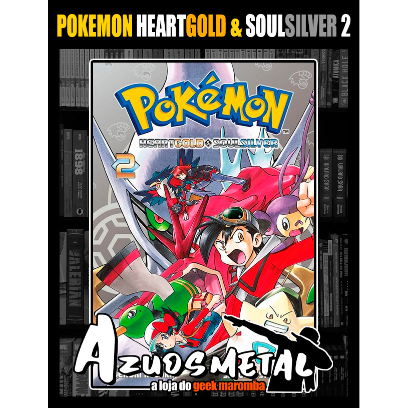 Pokémon: Heart Gold & Soul Silver - Vol. 2 [Mangá: Panini]