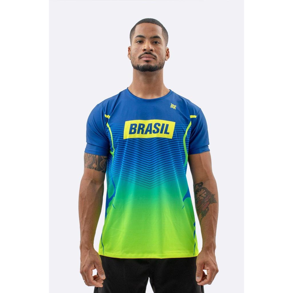 Camiseta Dry HUPI Brasa 1 Masculina em Oferta na Shopee