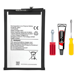 Bateria Para Infinix Smart 8 (bl-49nx) + Kit Reparo em Oferta na Shopee