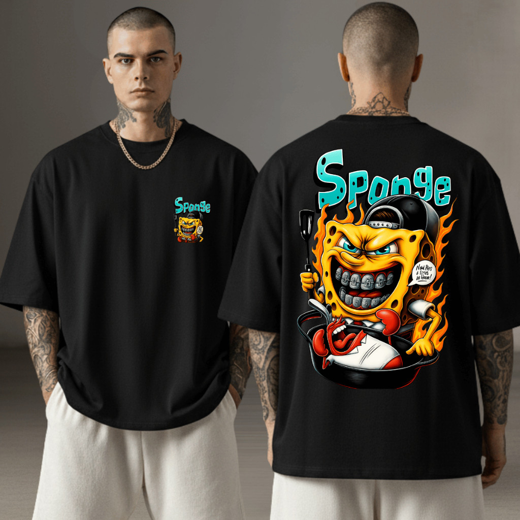 [Camiseta Premium em Algodão Puro]GXG Camisa Oversized Masculina 100% Algodão Camiseta Estampa Streetwear Exclusiva