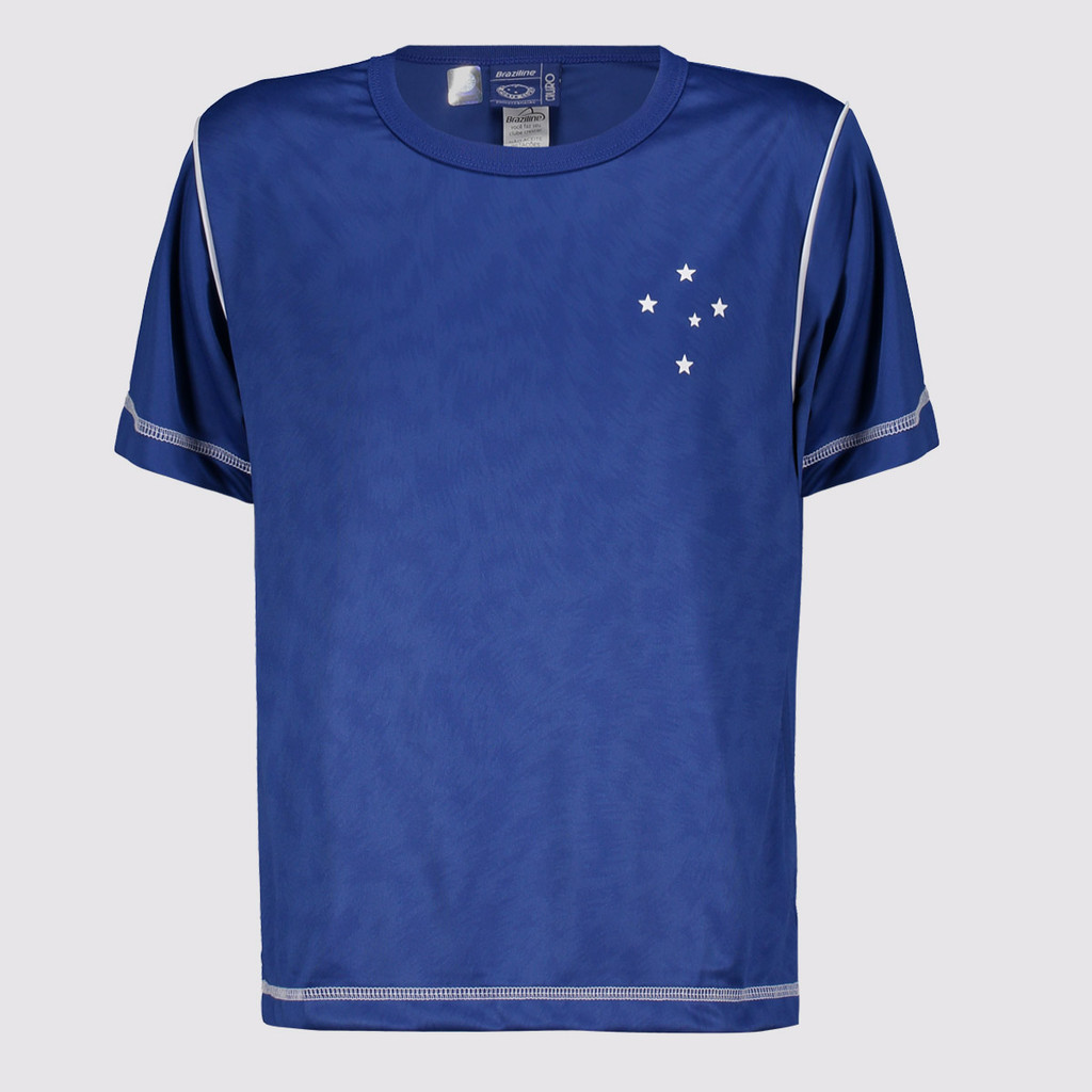 Camisa Cruzeiro Ser Juvenil Azul em Oferta na Shopee