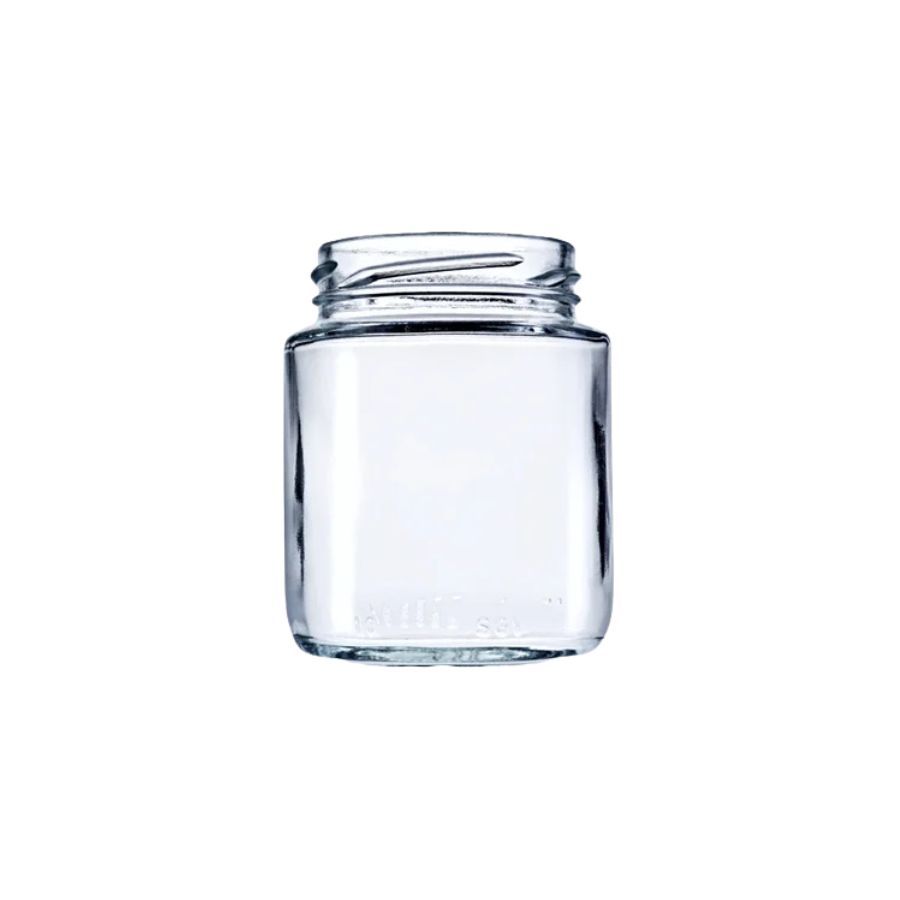 Pote  De Vidro - Rosca G63 - 210ml - 1 unidade
