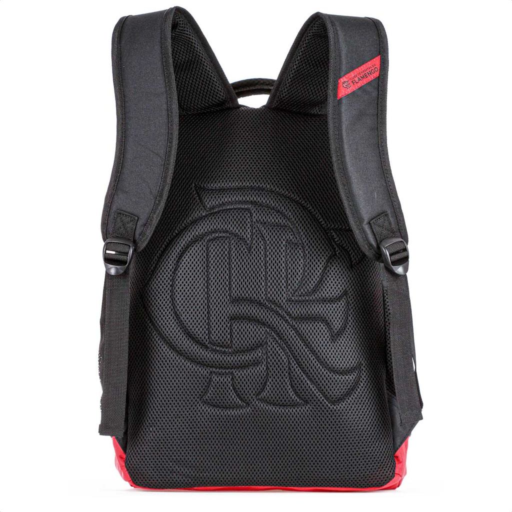 Detalhes do Mochila Esportiva Xeryus Flamengo Clube Classic 14009 Preto e Vermelho - Único