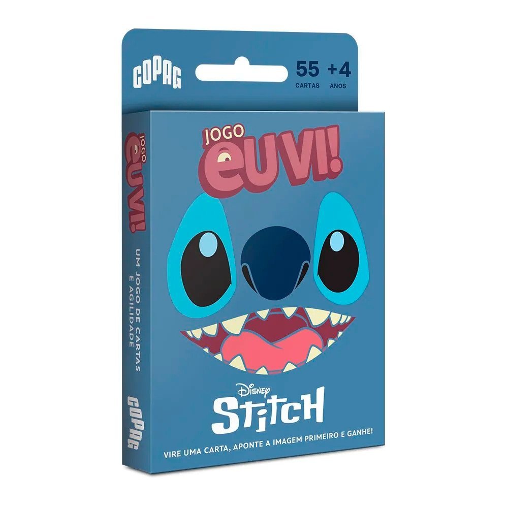 Baralho Eu Vi! - Stitch em Oferta na Shopee