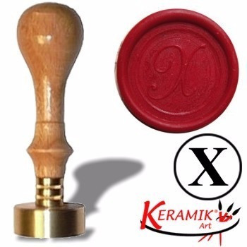 Sinete Para Lacre Letra X Keramik
