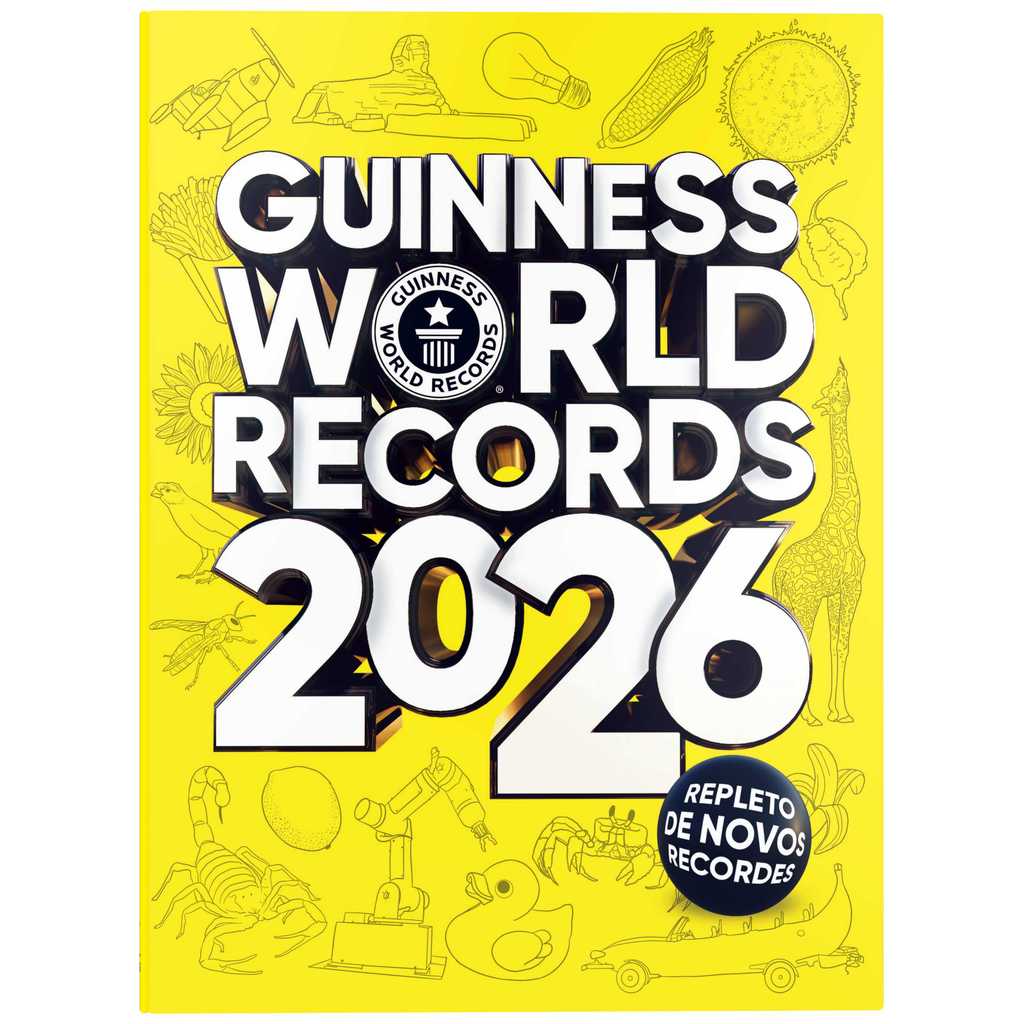 Guinness World Records 2026 - Livro novo PS
