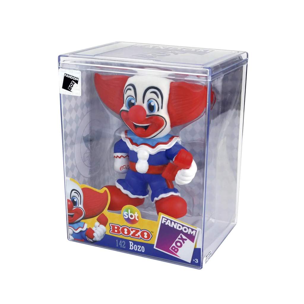 Fandom Box Bozo - Boneco Colecionável Material Vinil Atóxico Lider - 3521 em Oferta na Shopee