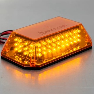 Giroflex Giroled fixação parafuso Âmbar Parafuso Carro Moto Baú Guincho segurança 13 efeitos luz