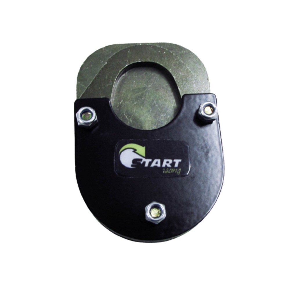 Apoio alargador ampliaçao base pezinho lateral big foot Versys 1000 KLZ1000 1100 Kawasaki