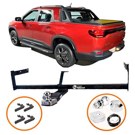Engate Reboque Rabicho Chevrolet Montana 2023 A 2024 - 500kg  de Rabicho