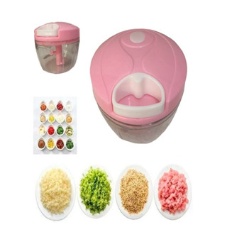 Mini Processador E Triturador De Alimentos Manual 3 Laminas 400ML1UNI COR ALEATORIA em Oferta na Shopee