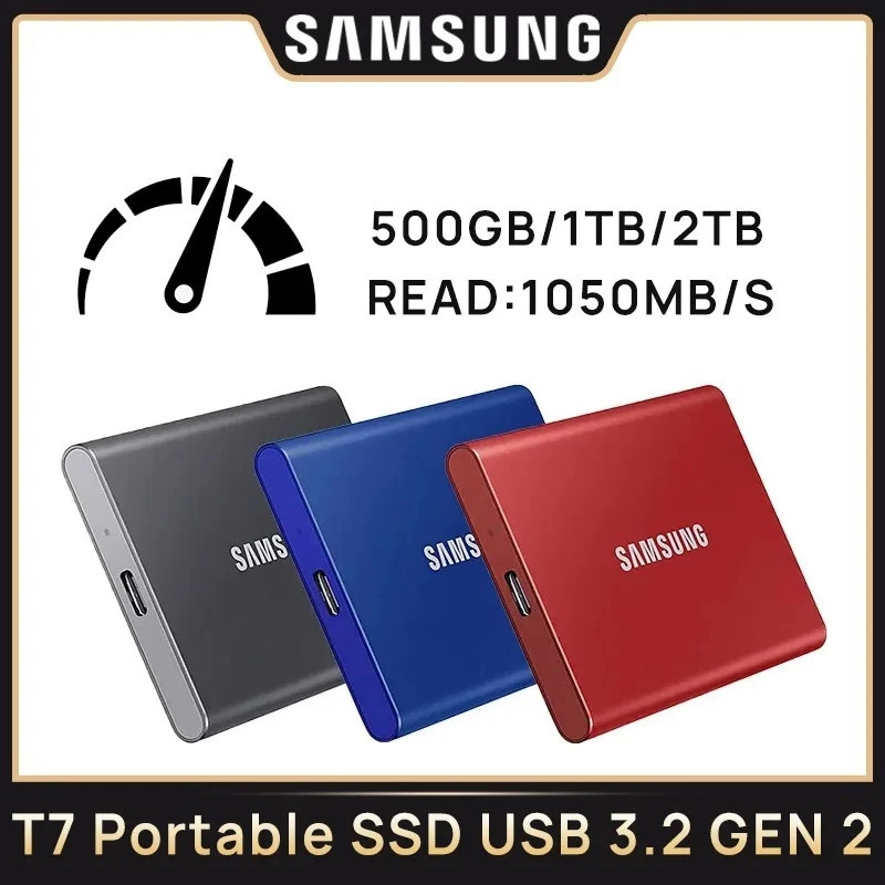 🔥 🔥Samsung Disco Rígido Externo HD 30TB 16TB  SSD 8TB 4TB USB 3.1 Tipo C Interface De Alta Qualidade 1TB 2TB