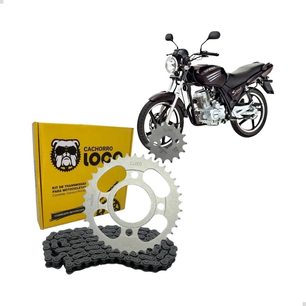 Relação CACHORRO LOCO Dafra Speed 150 2008/2017 - KTC0154 em Oferta na Shopee