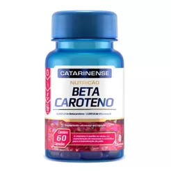 Beta Caroteno - 60 Cápsulas - Catarinense Nutrição