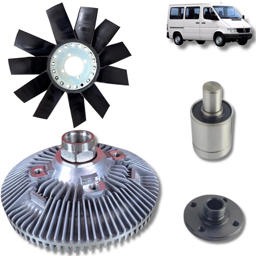 Kit Hélice Radiador Acoplamento Para Sprinter 310 312 2.5 1997 a 2002