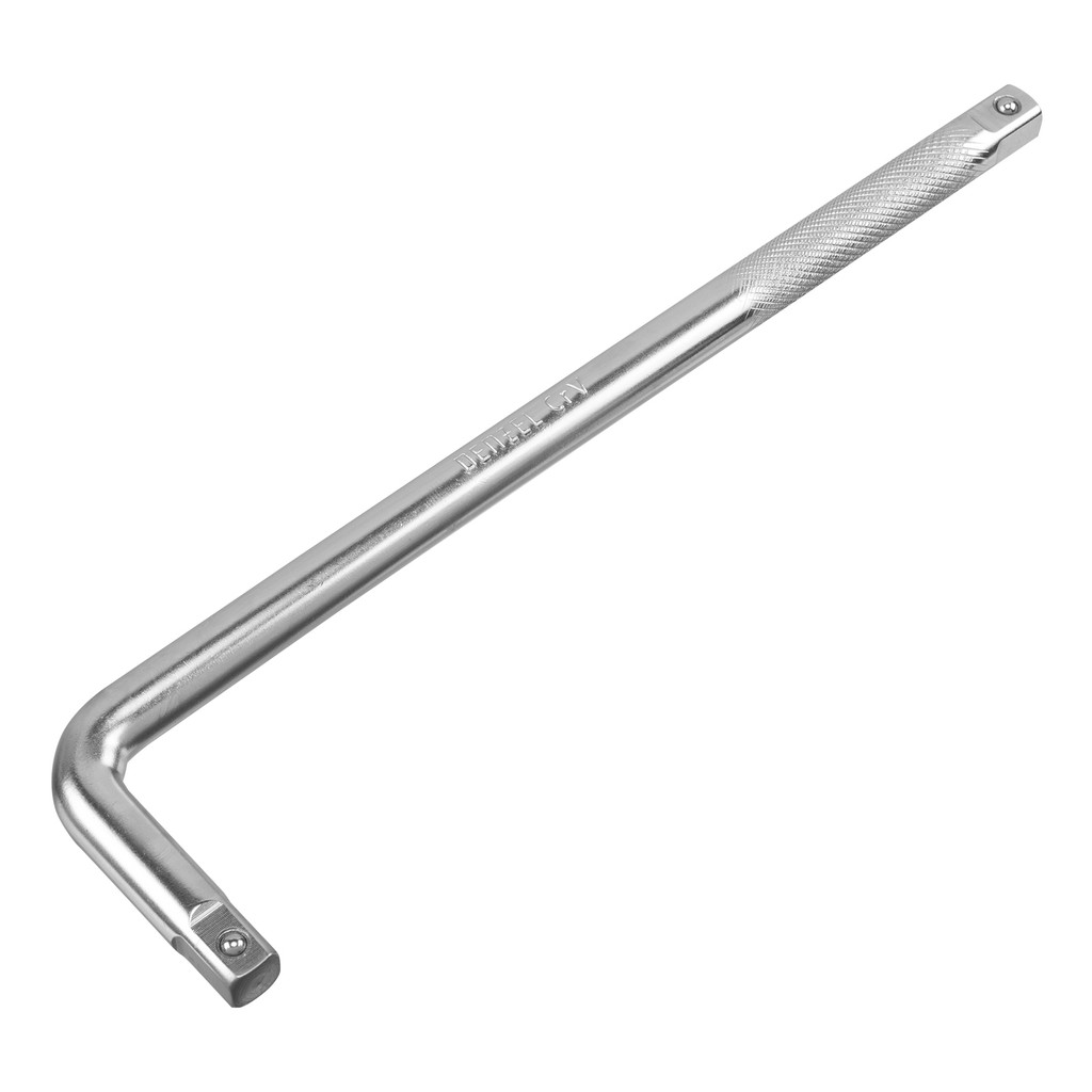 CHAVE  EM L PARA SOQUETE, 300/75 MM, ENCAIXE  1/2, CROMO VANADIO, CROMO FOSCO // DENZEL em Oferta na Shopee