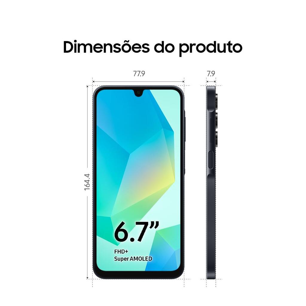 Usado: Galaxy A16 128GB Cinza Muito Bom - Trocafy - Samsung — imagem 2 de 2