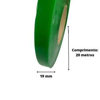 Fita dupla face fixa forte 19mmx 20 metros kit 5 rolos - Temos pronta entrega em Oferta na Shopee
