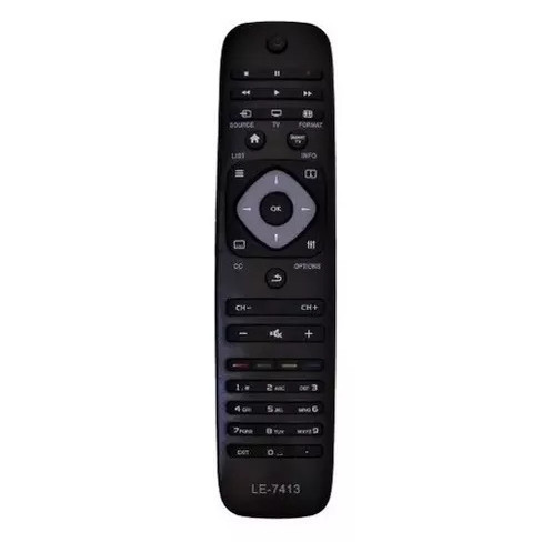 Controle Remoto Para Tv Philips Lcd/led/smart/3d Universal LE-7413 em Oferta na Shopee