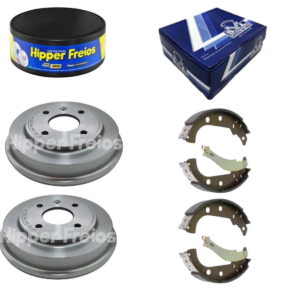 Kit Tambor + Sapata de Freio Traseiro Spin 2012 ate 2025 em Oferta na Shopee