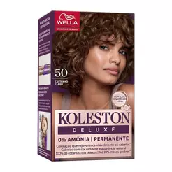 Coloração Koleston Deluxe Castanho Claro 50