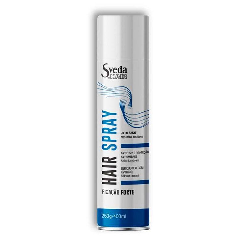 Hair Spray Sveda Hair Fixação Forte 400ml em Oferta na Shopee