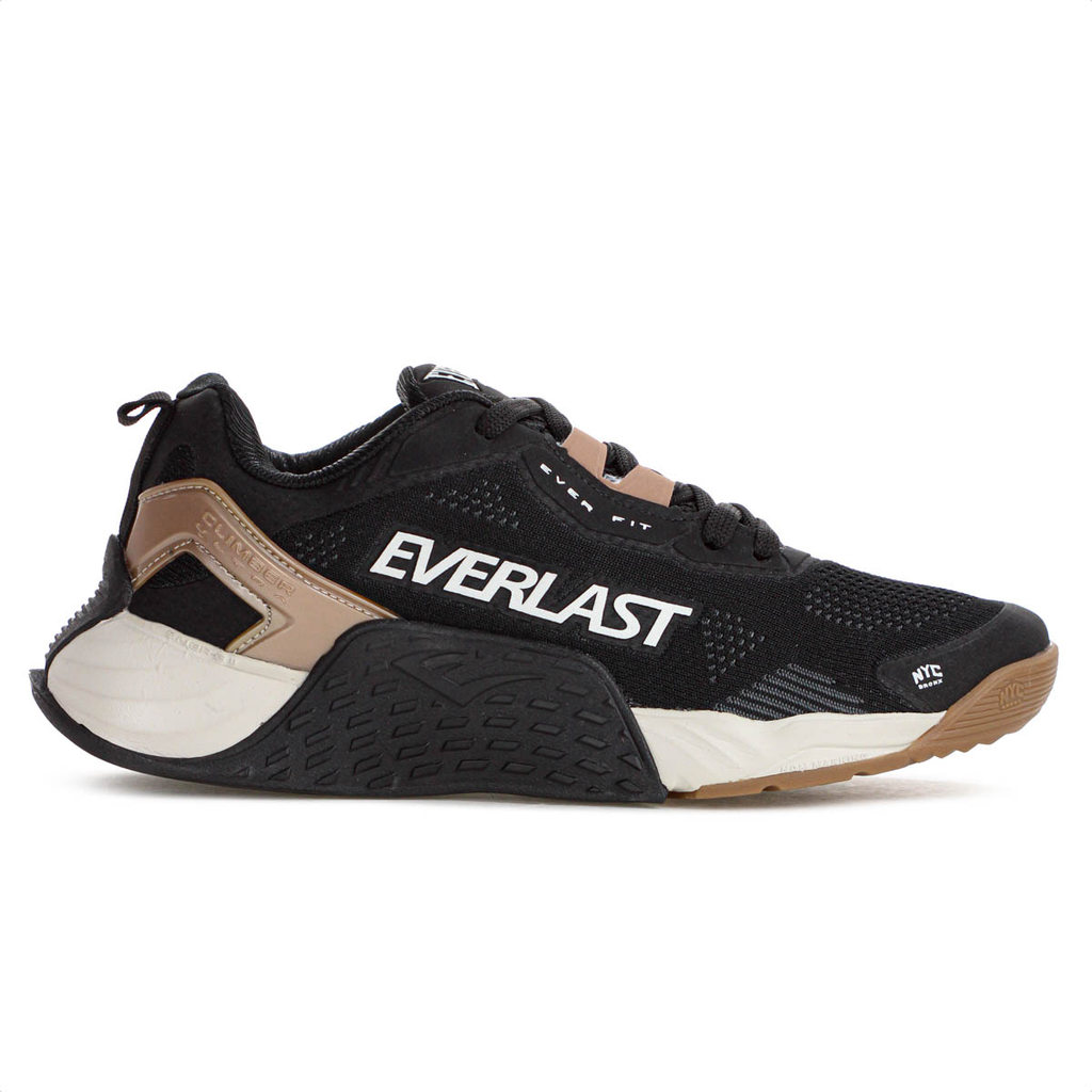 Tênis Everlast Climber Ultra Preto e Marrom - Masculino em Oferta na Shopee