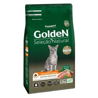 Ração Golden Seleção Natural para Gatos Adultos 1 kg em Oferta na Shopee