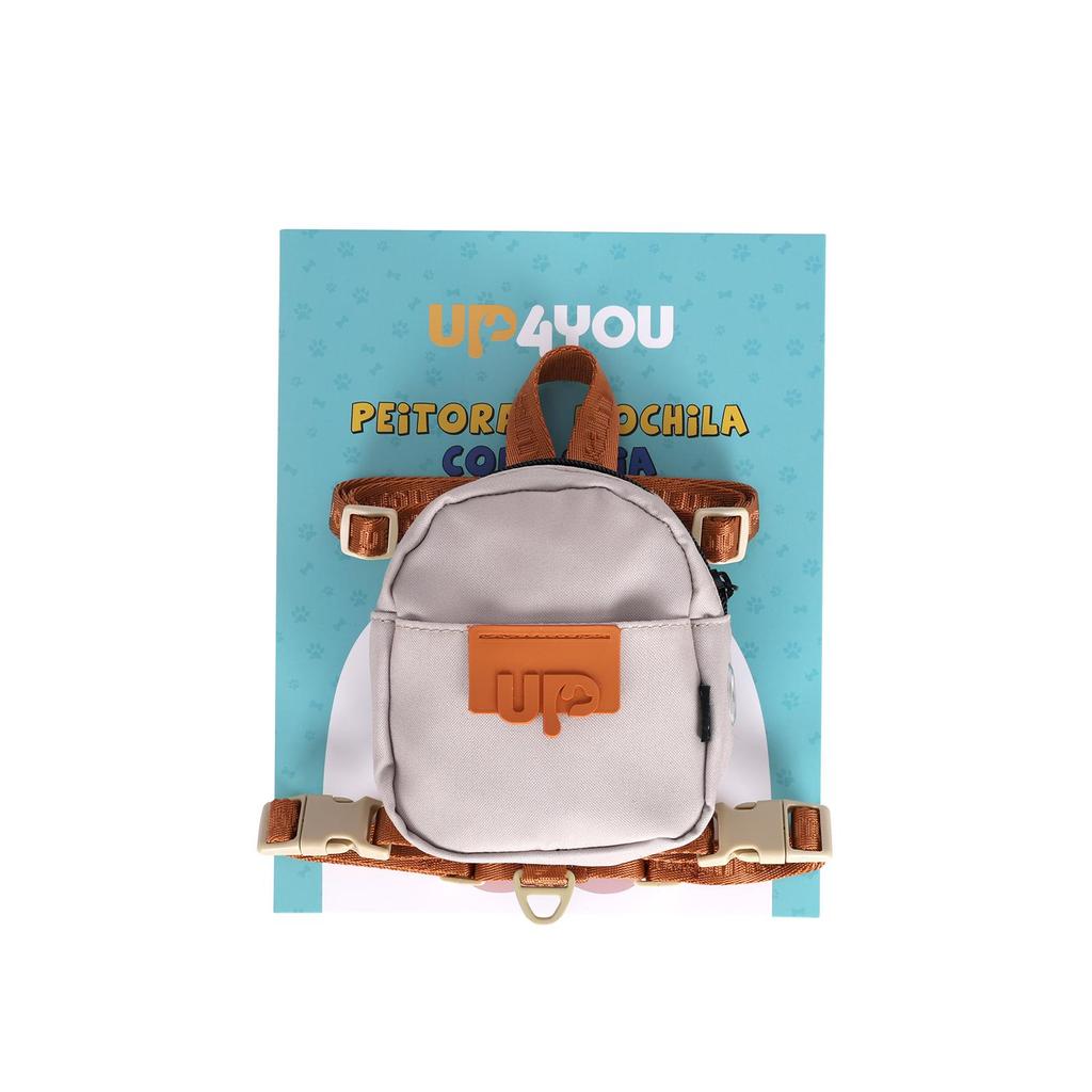 Peitoral M Três em Um Mochila e Guia Up4you em Oferta na Shopee