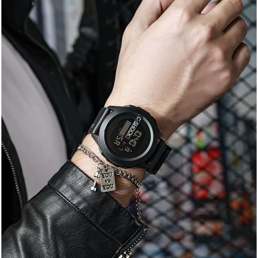 Relógio De Pulso Digital Masculino C-SHOCK Esportivo a Prova d 'Água - Moda 2025 em Oferta na Shopee