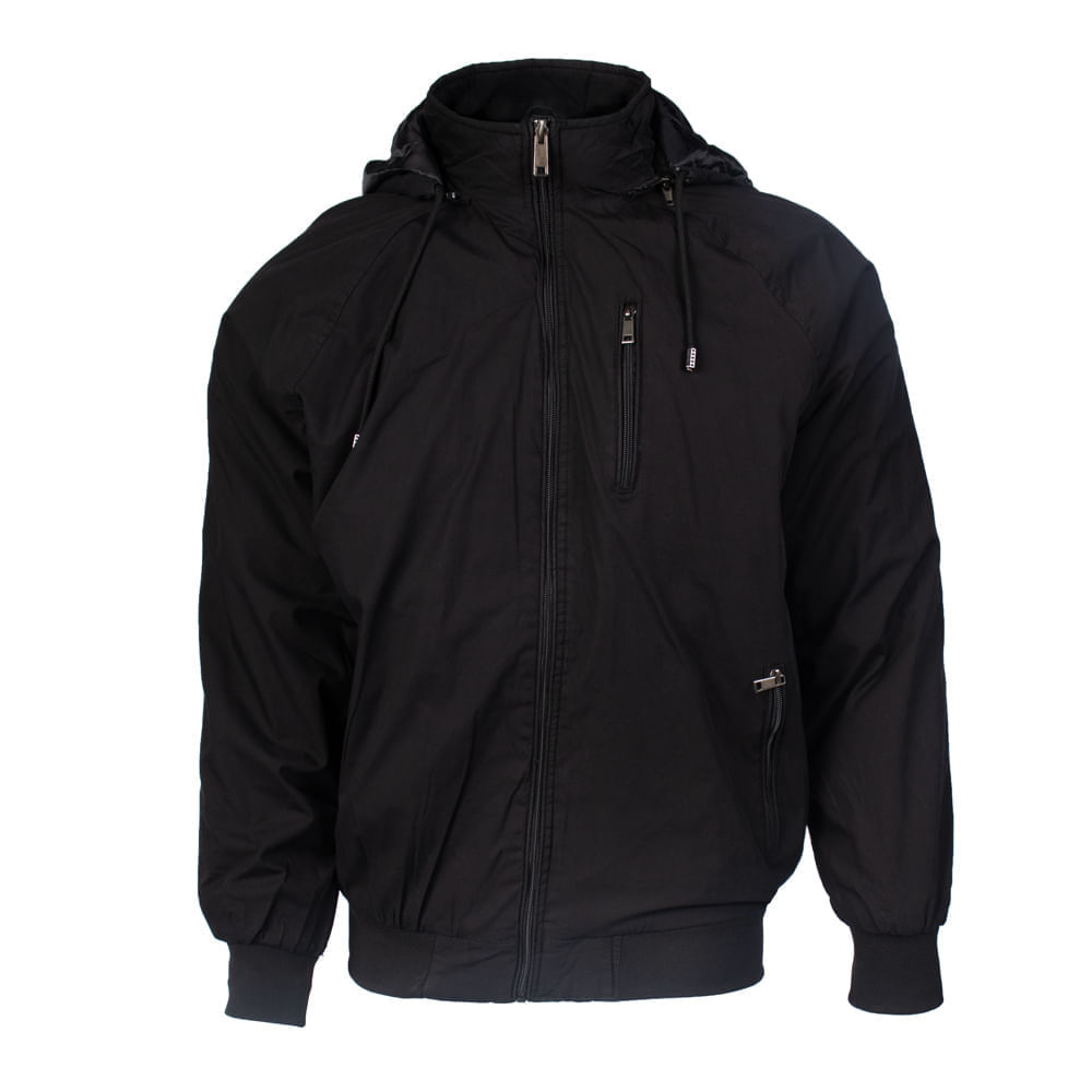 Jaqueta Masculina Sea Surf Capuz Removível Preto em Oferta na Shopee