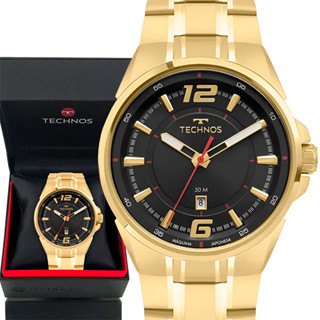 Relógio Technos Masculino 1 Ano De Garantia Dourado Luxo em Oferta na Shopee