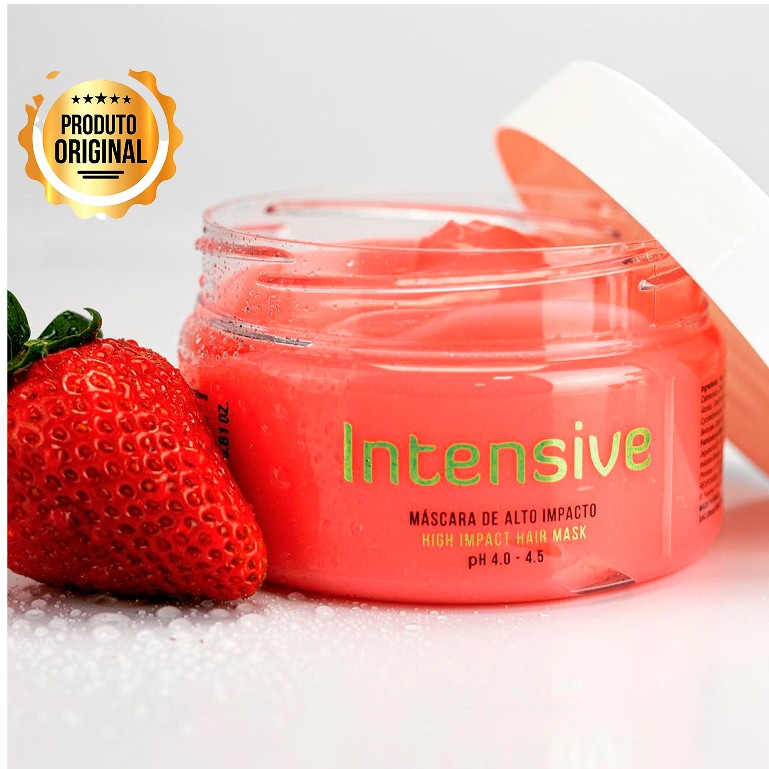 Máscara de morango Intensive 240g em Oferta na Shopee