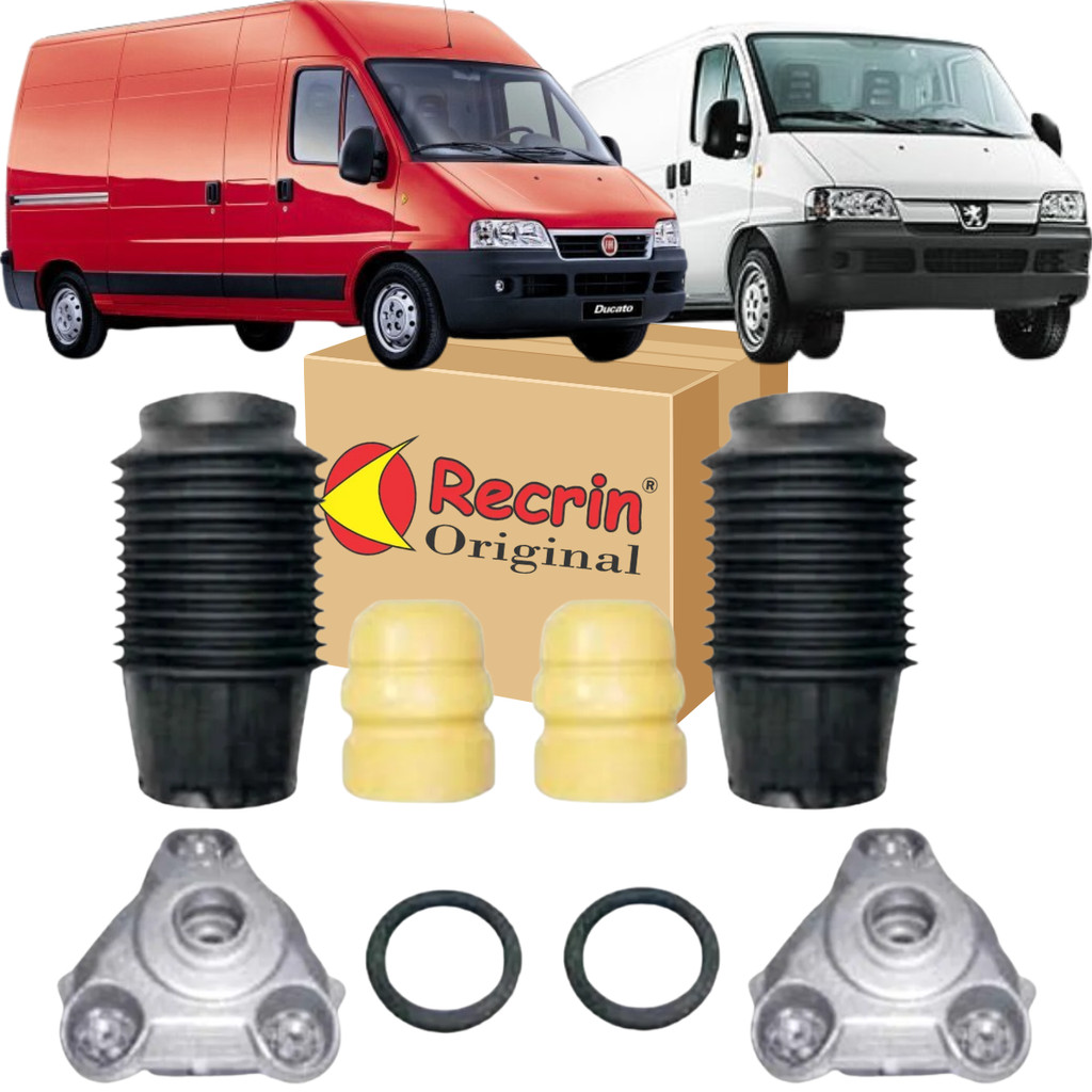 Kit do Amortecedor Dianteiro DIreito Esquerdo Ducato Jumper Boxer Recrin em Oferta na Shopee
