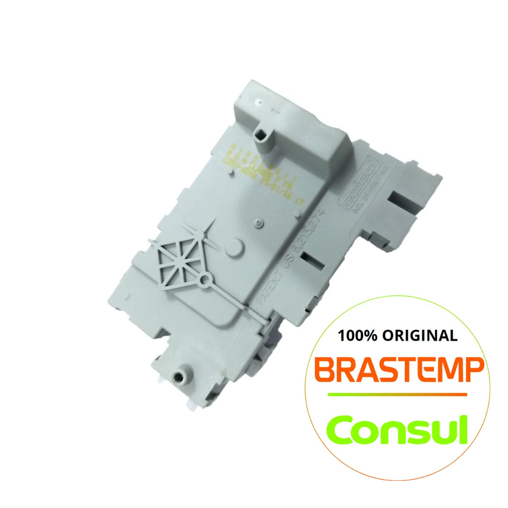 ATUADOR DE FREIO PARA MAQUINA DE LAVAR BRASTEMP/CONSUL ORIGINAL - BWD15ABBNA - BWD15A9BNA (DEMAIS MODELOS NA DESCRIÇÃO)