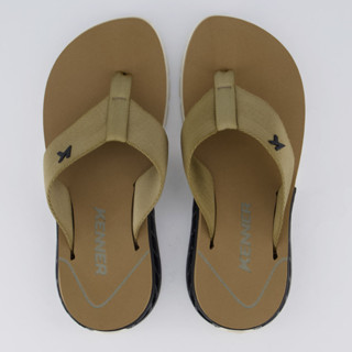 Chinelo Kenner Rakka Marrom e Branco em Oferta na Shopee