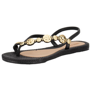 Sandália Feminina Flat Terra & Água 260113 em Oferta na Shopee