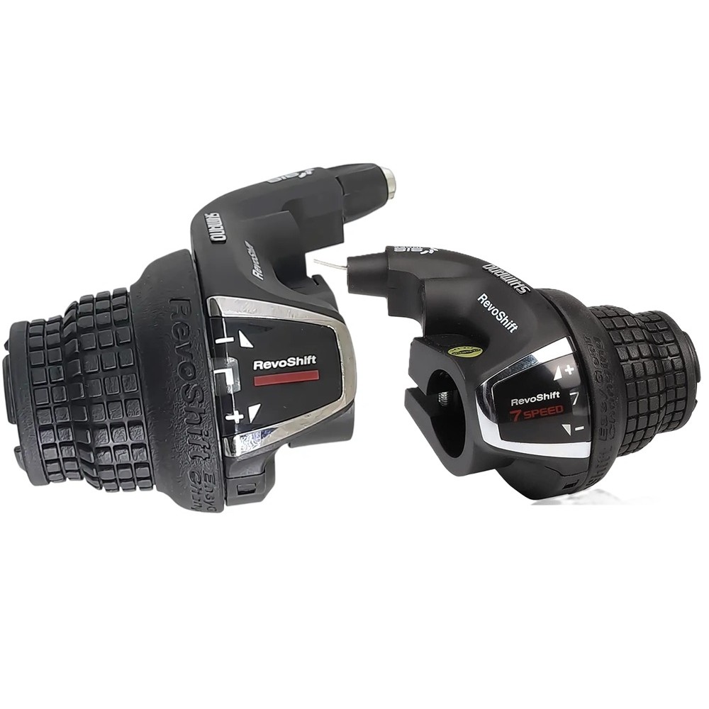Par Alavanca Passador Cambio Shimano Revoshift Rs35 3x7v 21v