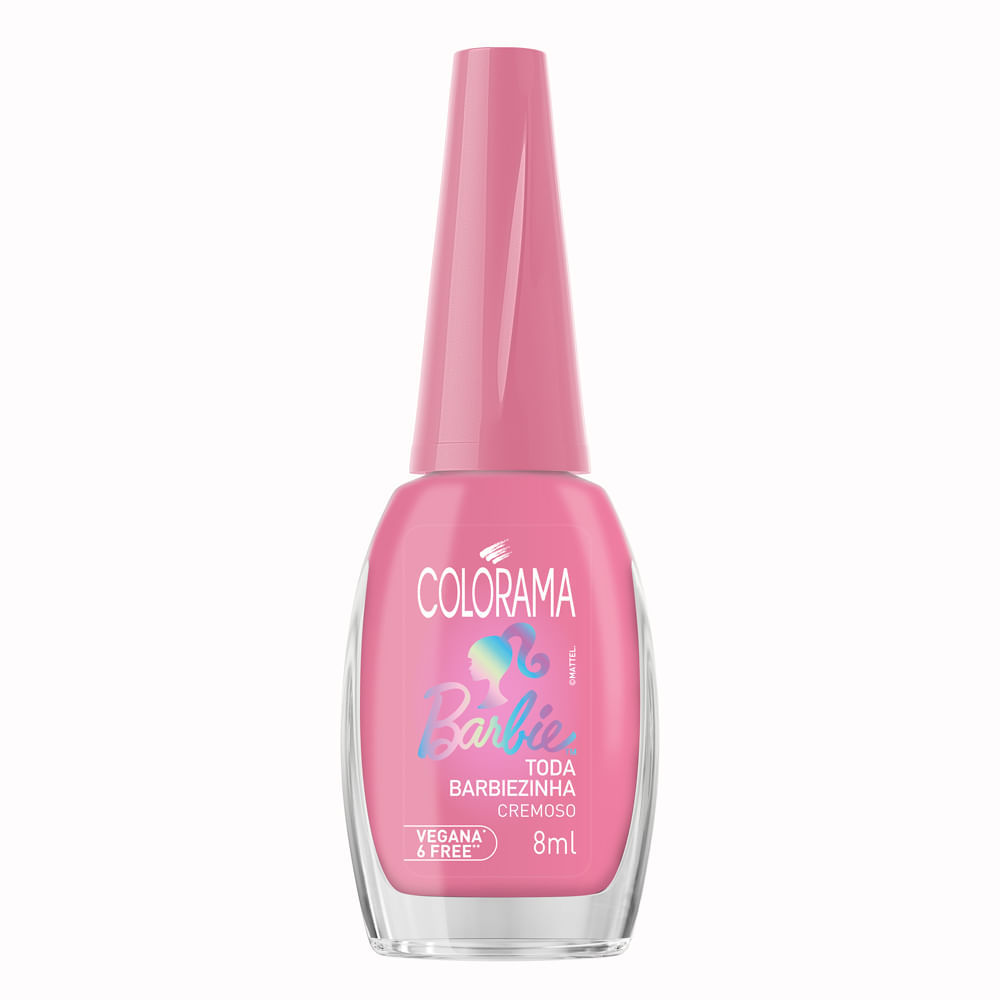 Esmalte Colorama Cremoso Barbie Toda Barbiezinha 8ml em Oferta na Shopee
