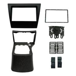 Moldura Celta G2 2006/2015 E Prisma 2006/2012 Preta 2din Celta G2 2007 para 7" Polegadas