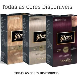Coloração Hidra Gloss Escolha Sua Cor - Acquaflora em Oferta na Shopee