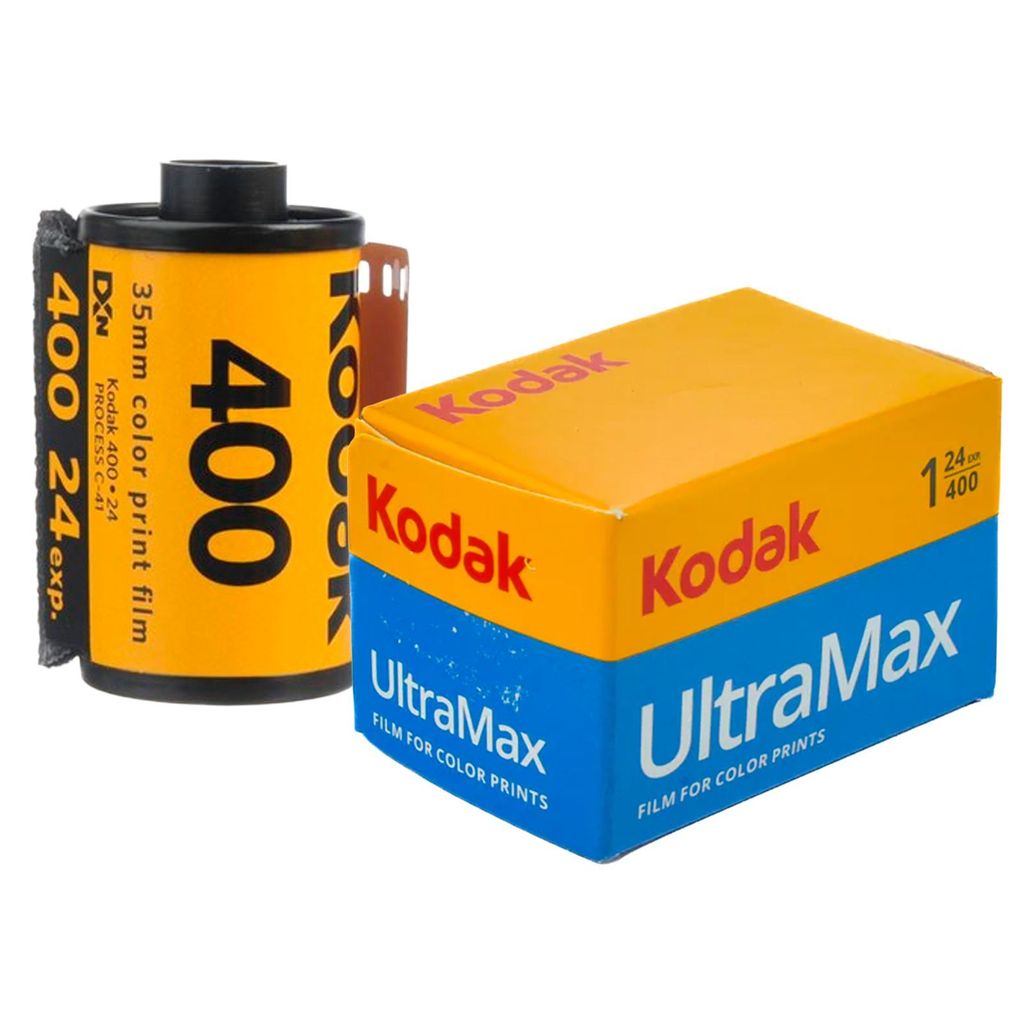 Filme Fotográfico Kodak Ultramax 35mm Iso 400 Colorido 24 Poses