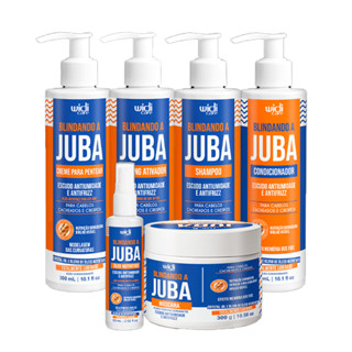 Blindando a Juba Antiumidade e Antifrizz Widi Care em Oferta na Shopee