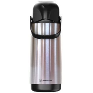 Garrafa de Café Térmica 1 Litro Teromlar Feita em Inox e com Ampola de Vidro em Oferta na Shopee