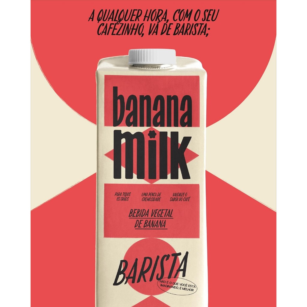 Banana Milk - 1 litro - Barista — imagem 2 de 2