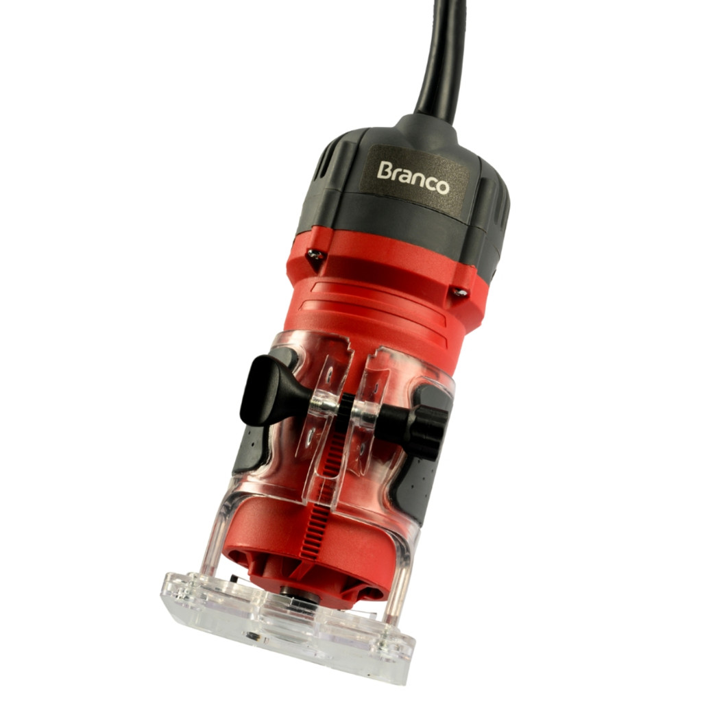Tupia Branco BTM 700 710W 6mm Corte e Acabamento Profissional em Madeira e MDF
