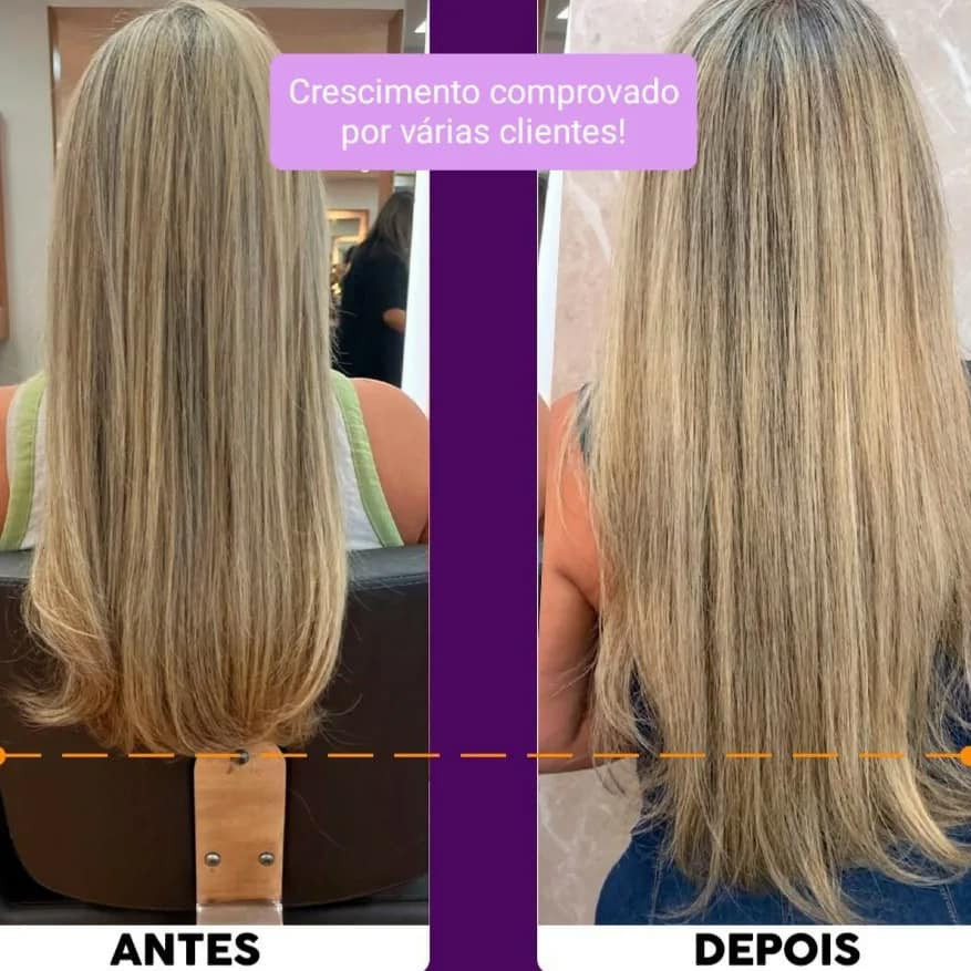 Kit Crescimento Capilar Completo Biovin-A Força de Cavalo + Tônico Crescimento e Creme p/ pentear LA
