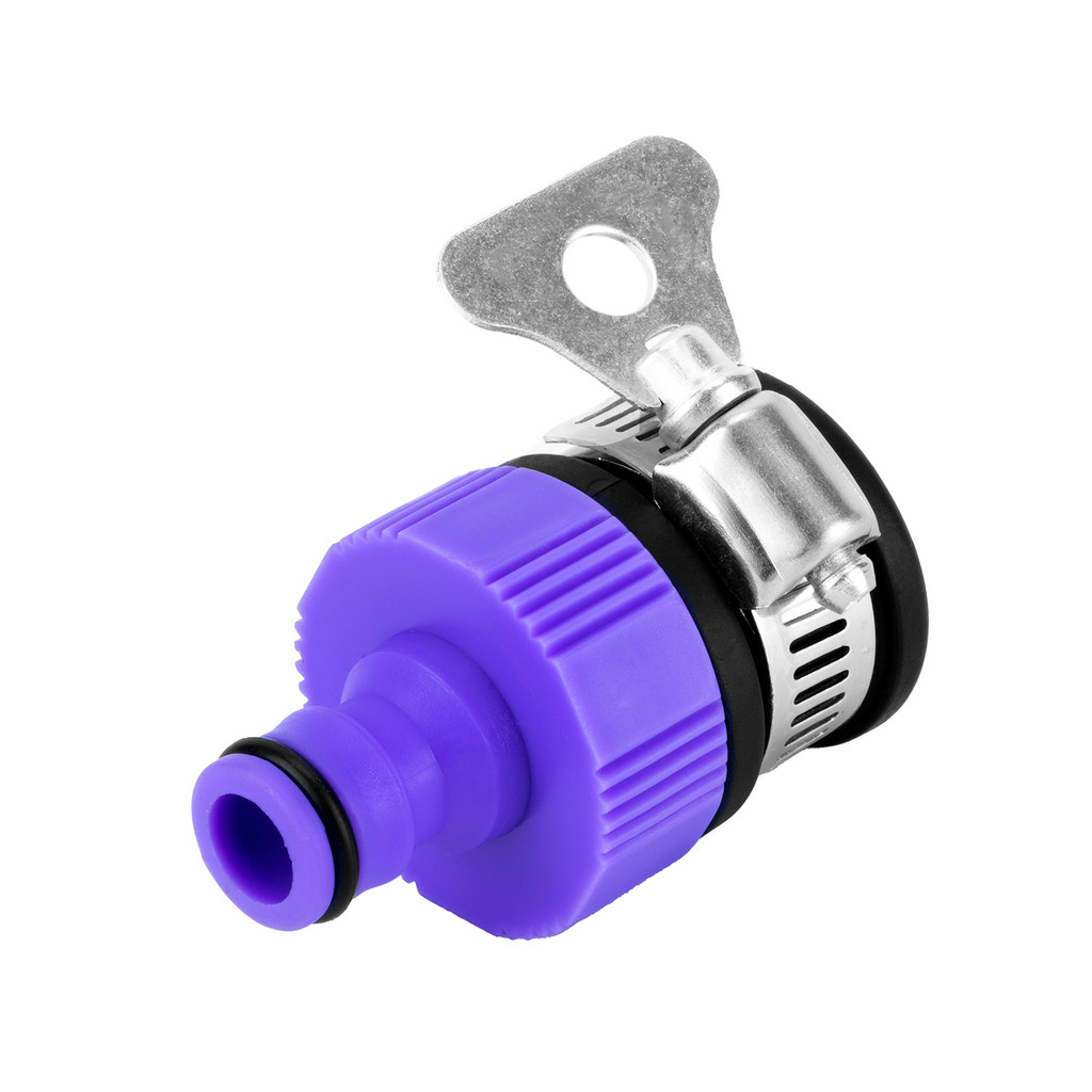 CONECTOR DE MANGUEIRA, FEMEA, ROSCA INTERNA, COM ABRACADEIRA, 3/4POL., 1PC // PALISAD em Oferta na Shopee