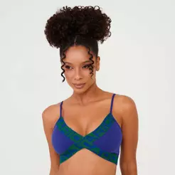 Top Attack Azul Sublime Poliamida