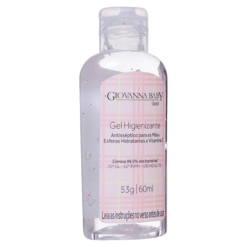 Gel Higienizante Giovanna Baby Rosa 60ml · foto 2